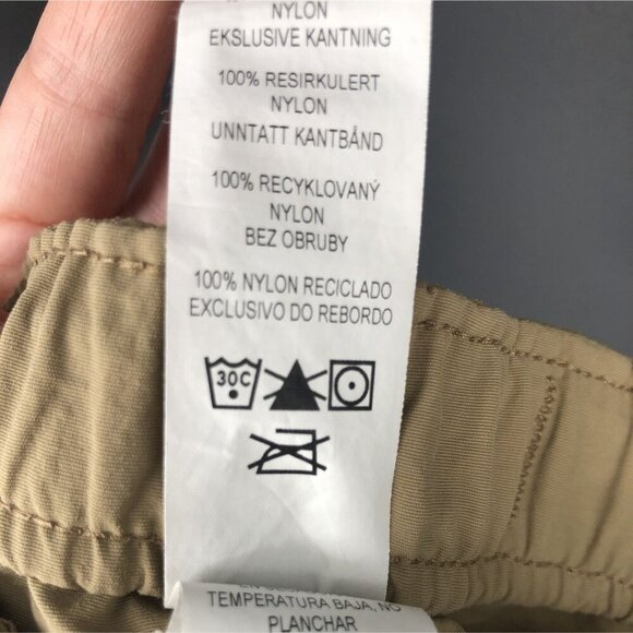 Patagonia Kids Everyday Shorts Boys L Tan Recycled Nylon Fishing Outdoor Camping - Picture 7 of 12